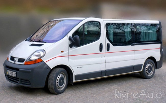 Аренда Мікроавтобус Renault Trafic на свадьбу Рівнe