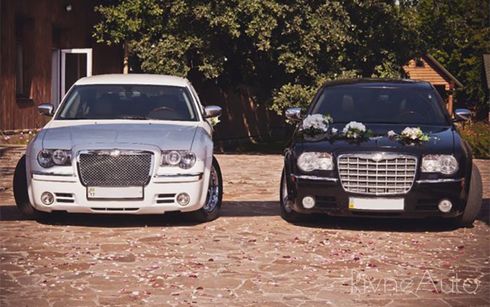 Аренда Chrysler 300C на свадьбу Рівнe