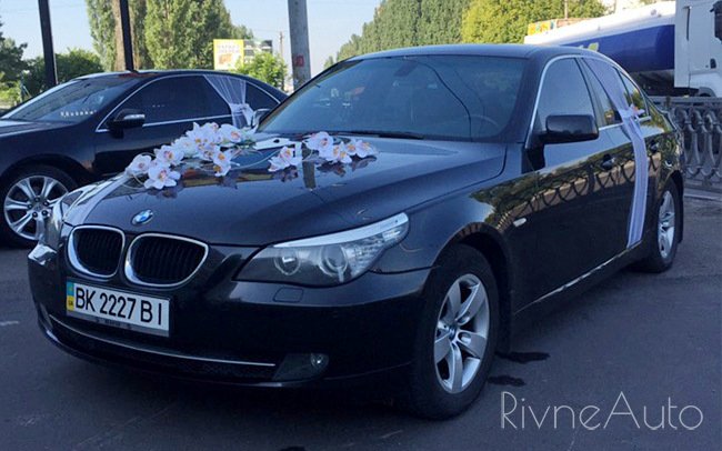 Аренда BMW 5 E60 на свадьбу Ровно